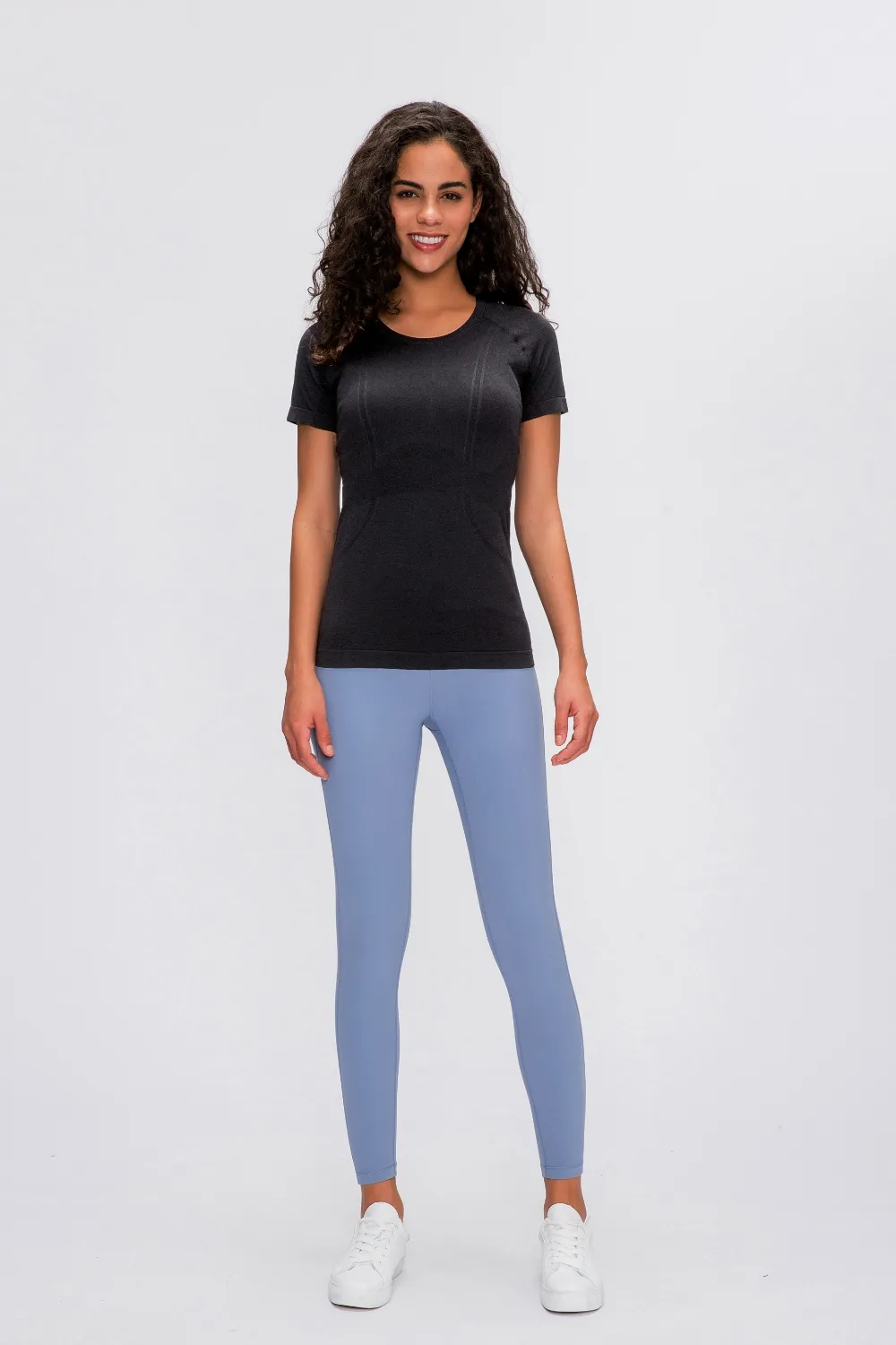 Round Neck Short Sleeve Active T-Shirt, image 22