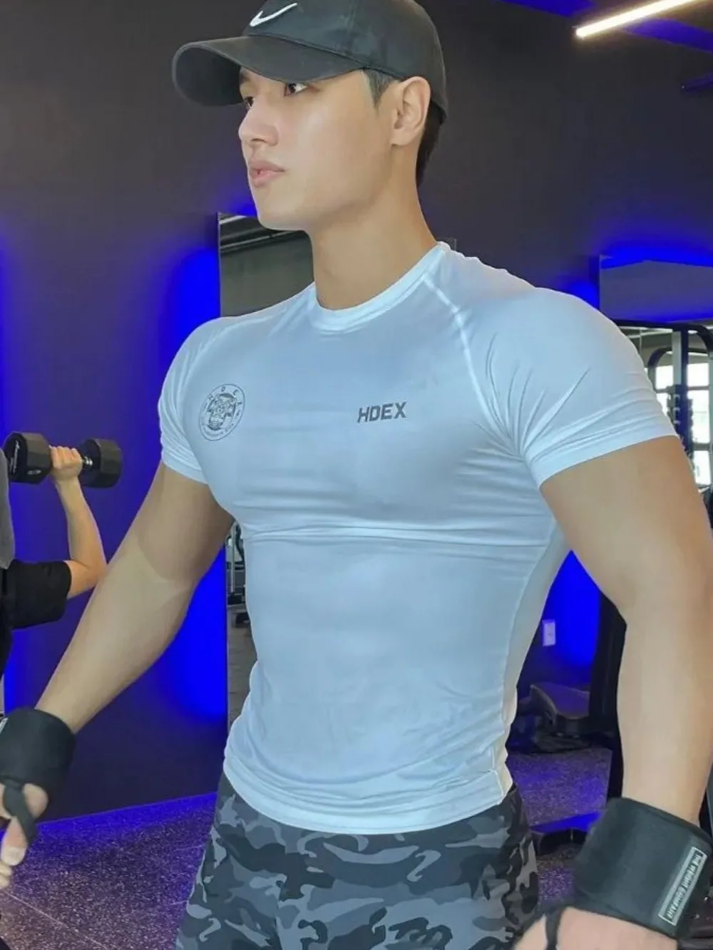 Men's Plus Size Round Neck Short Sleeve T-Shirt, image 3