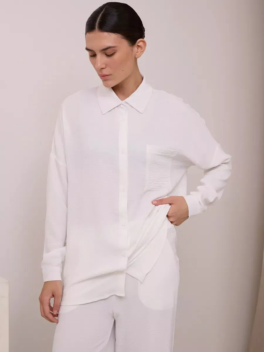 Button Up Long Sleeve Shirt and Pants Set, image 30