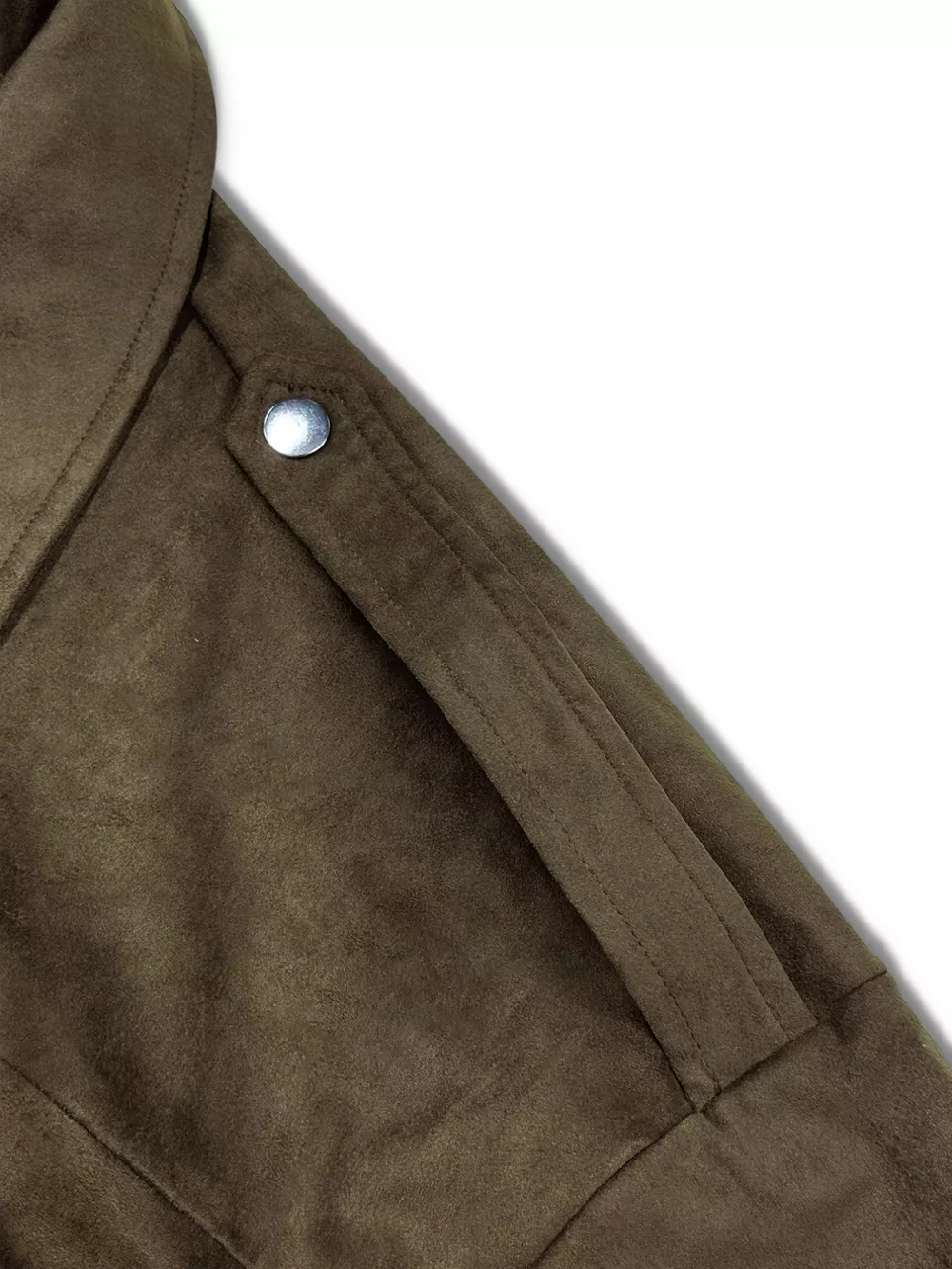 Suede Cropped Bomber Jacket, image 13