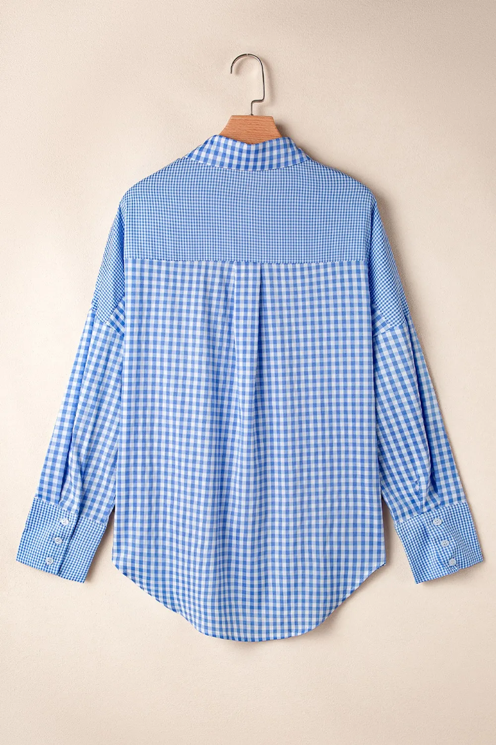 Plaid Button Up Long Sleeve Shirt, image 7