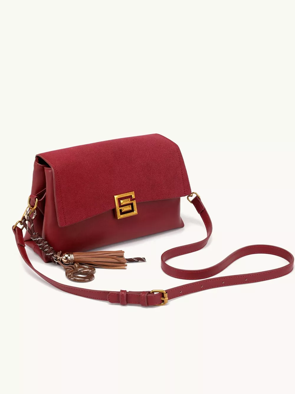Gold-Tone Hardware Crossbody Bag, image 7
