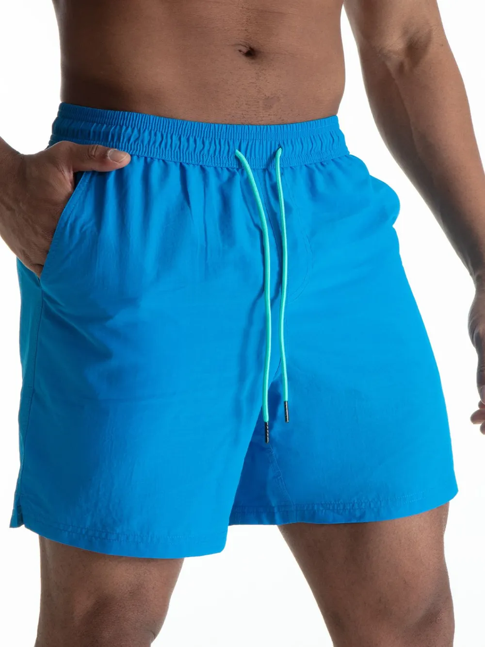 Men's Plus Size Drawstring Shorts with Pockets, image 6