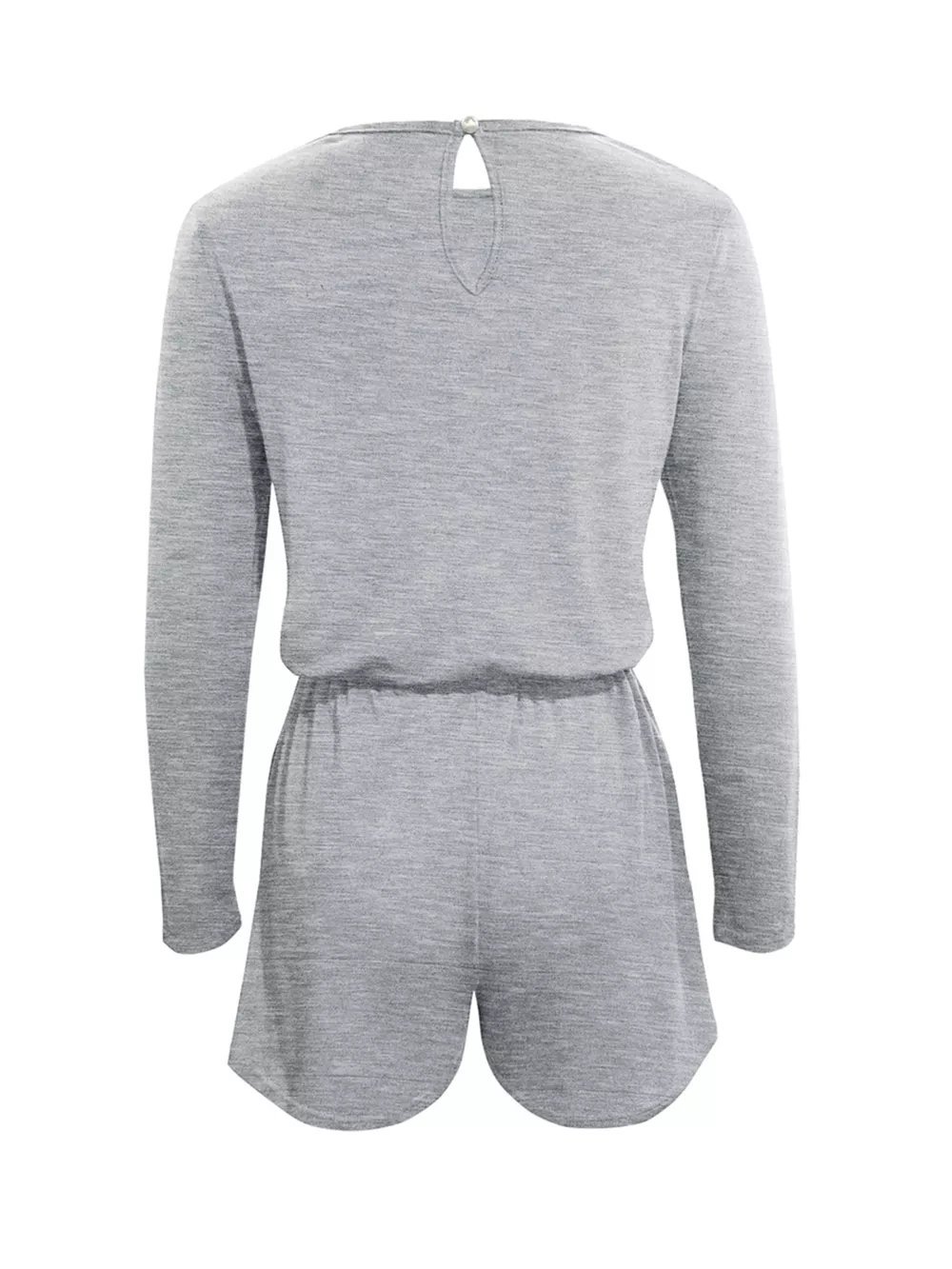 Long Sleeve Drawstring Romper, image 13