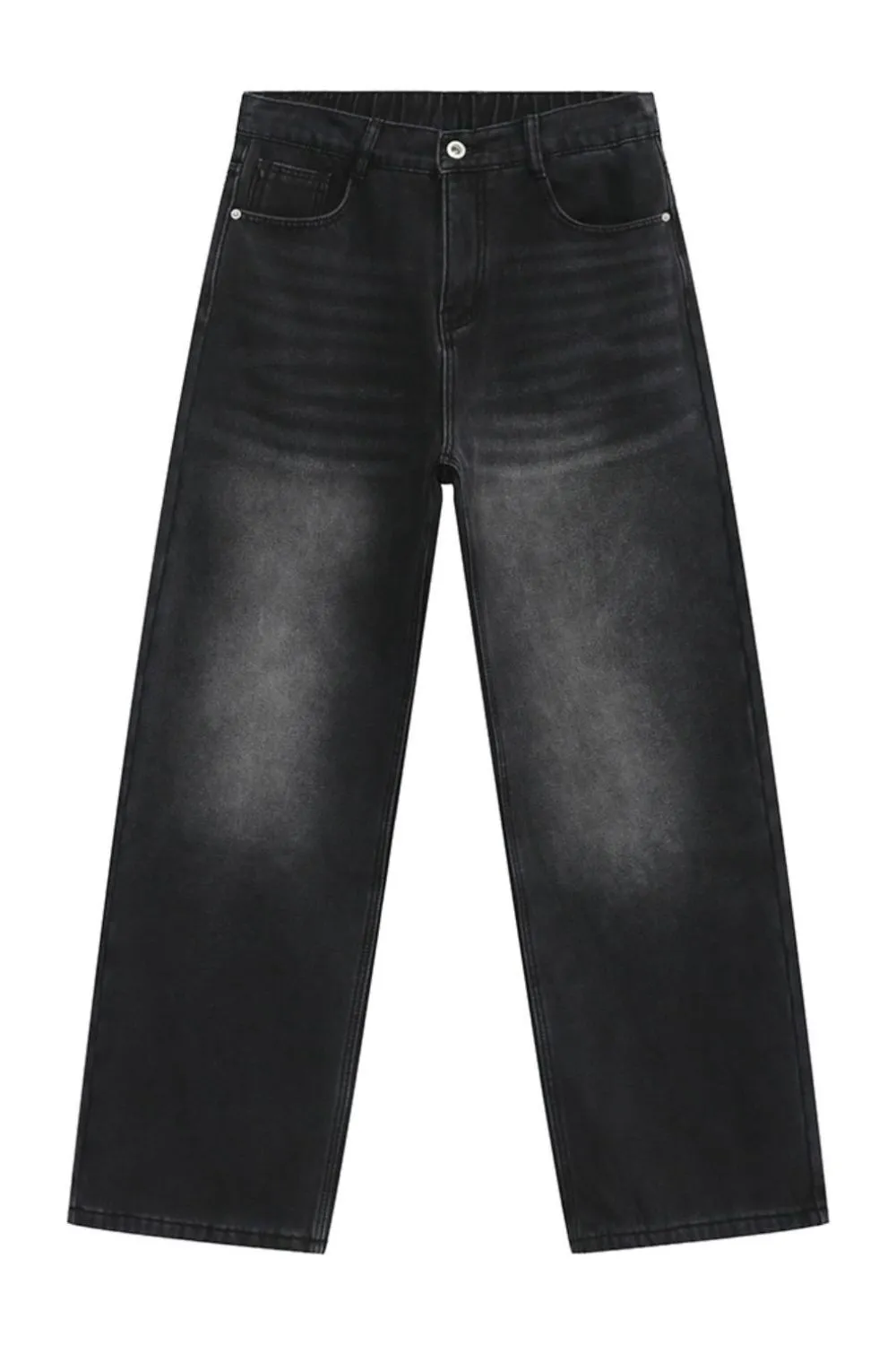 Men's Baggy Jeans with Pockets, image 9
