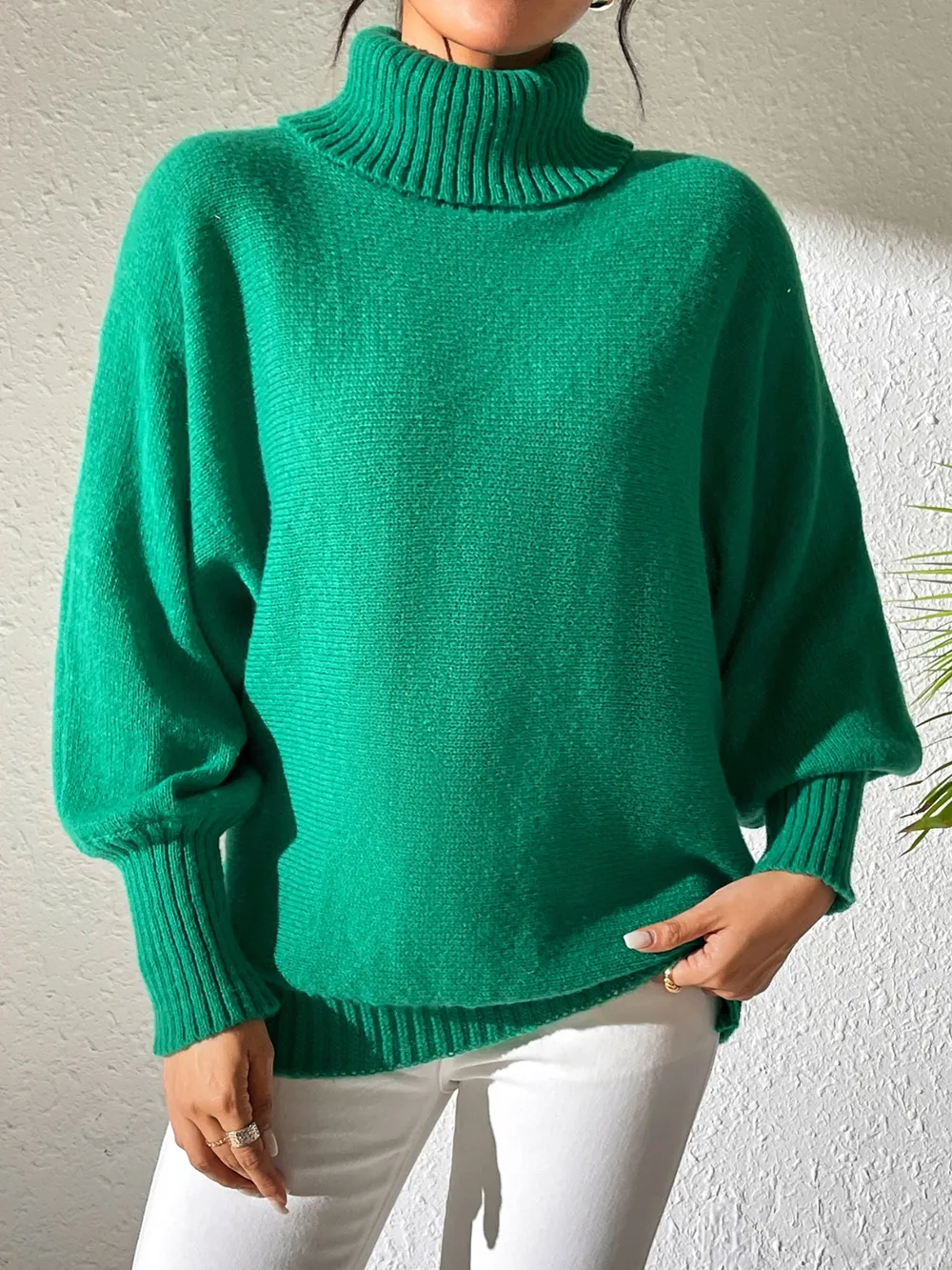 Turtleneck Long Sleeve Sweater, image 10