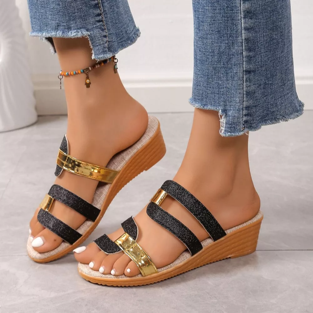 Open Toe Wedge Sandals, image 18