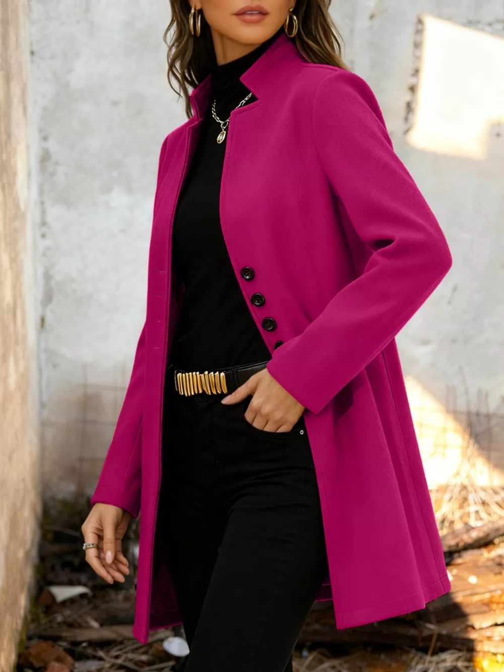 Button-Down Longline Outerwear, image 23