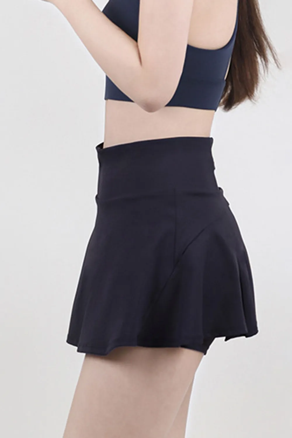 High Waist Pleated Active Skirt, image 13