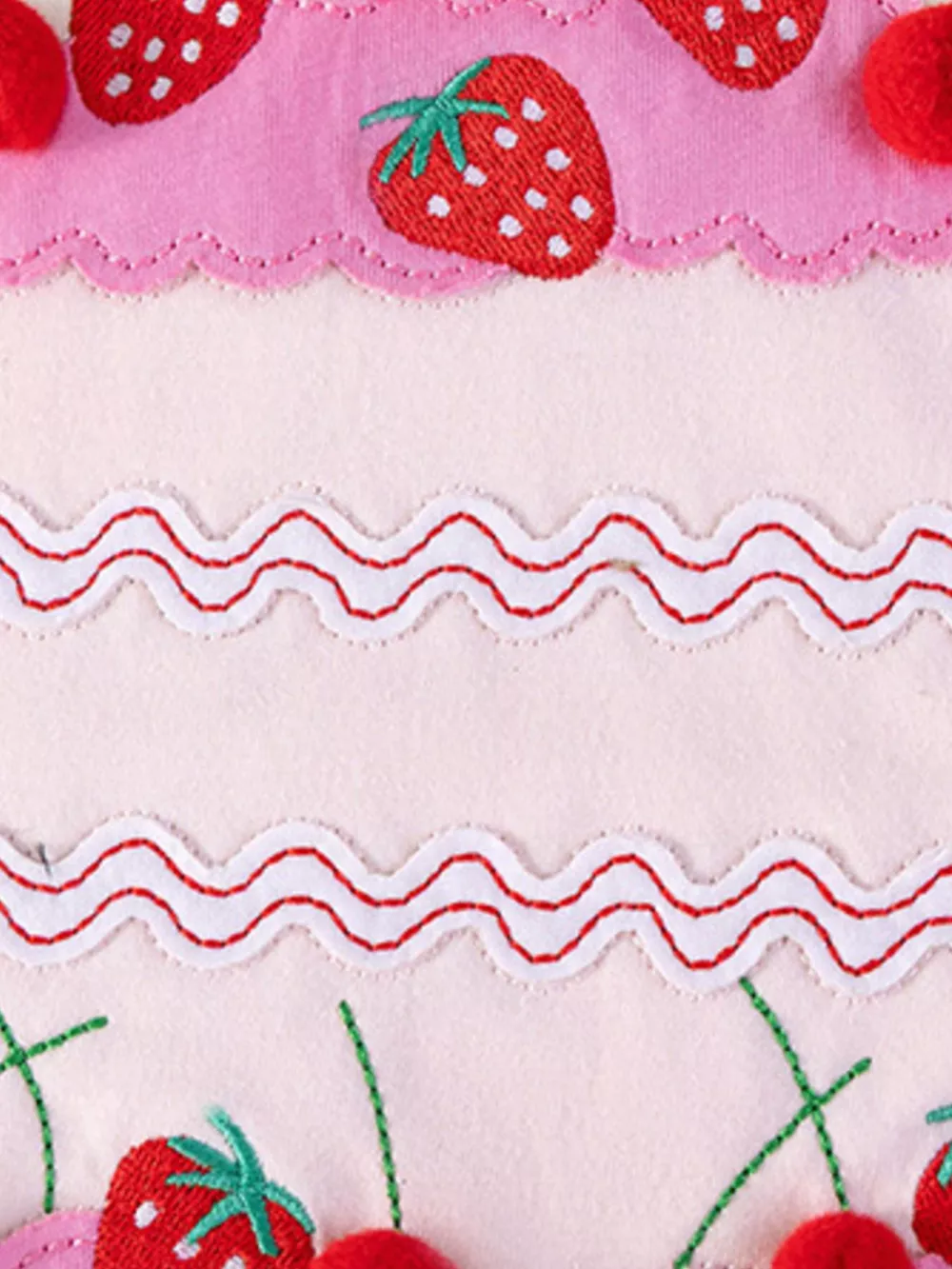 Children's Ruffled Strawberry Top and Pants Set, image 4