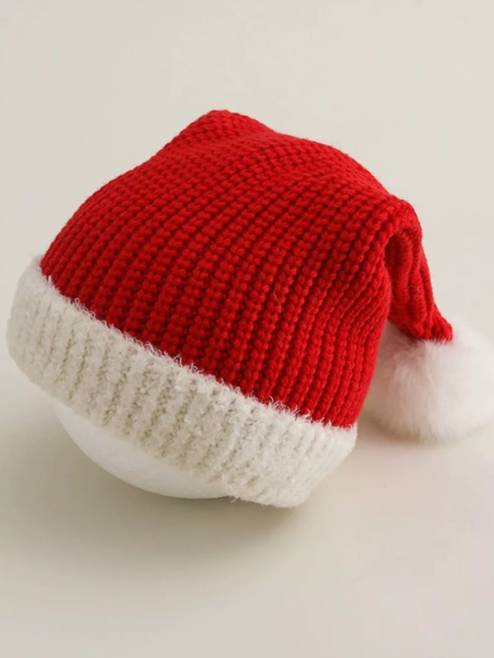 Children's Christmas Pom Pom Hat and Scarf Set, image 3