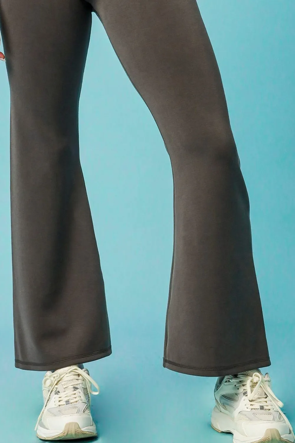 High-Waisted Flare Leggings, image 2