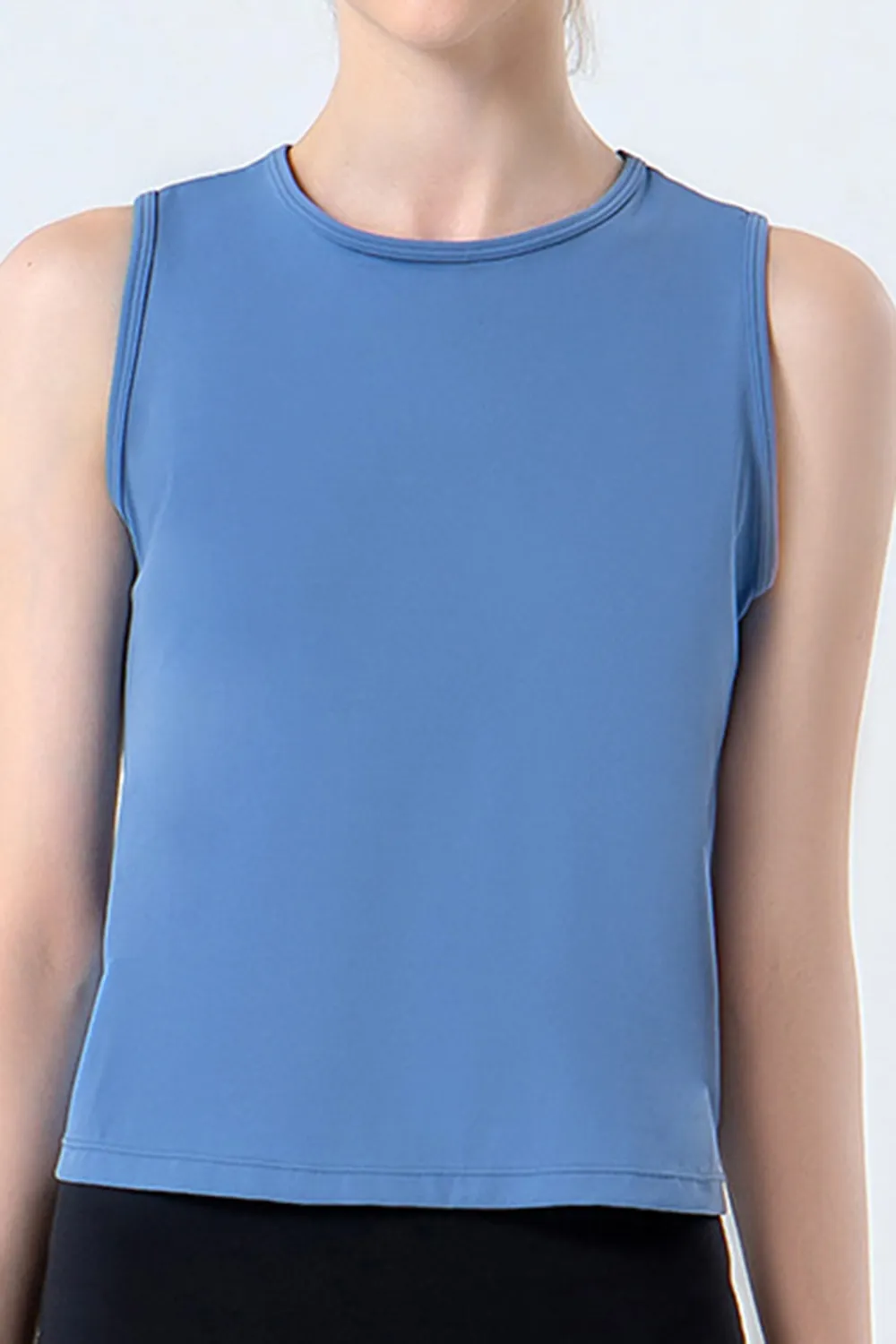 Round Neck Active Tank, image 10