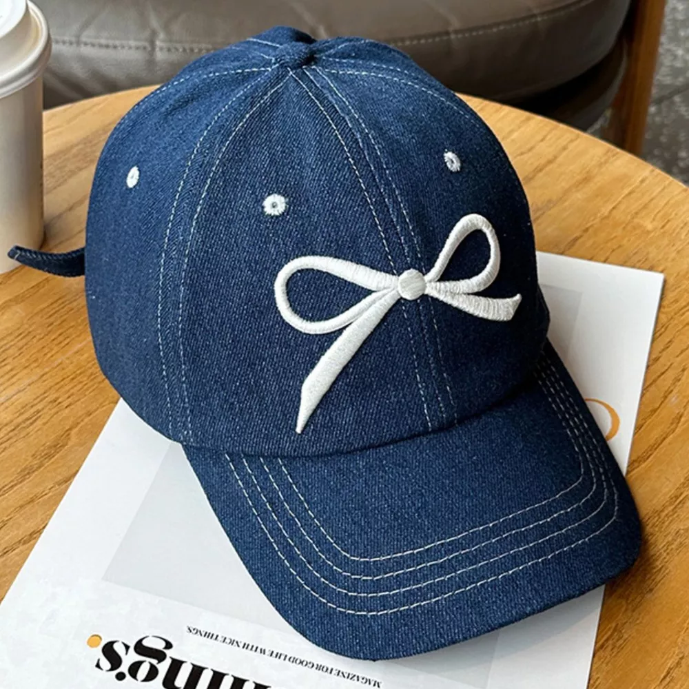 Bow Embroidered Baseball Cap, image 5