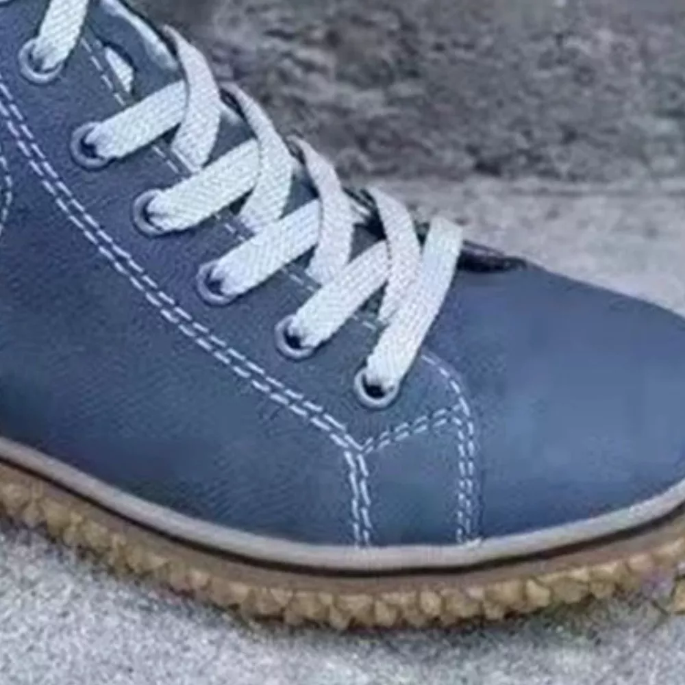 Faux Suede Lace-Up Ankle Boots with Warm Fleece Lining, image 6