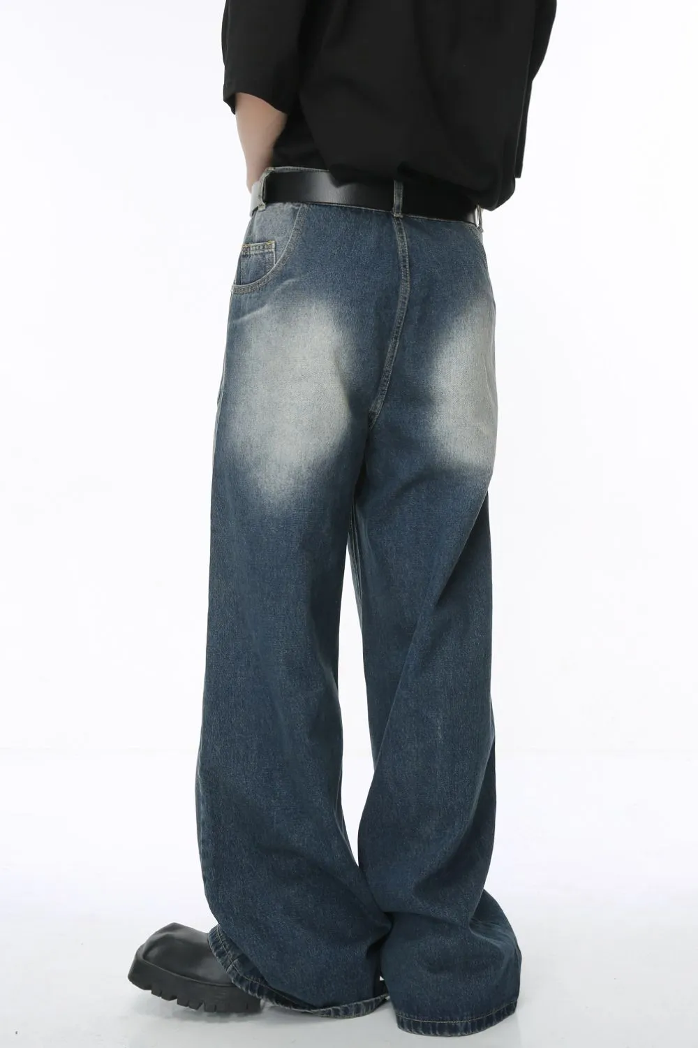 Wide Leg Jeans with Pockets, image 3