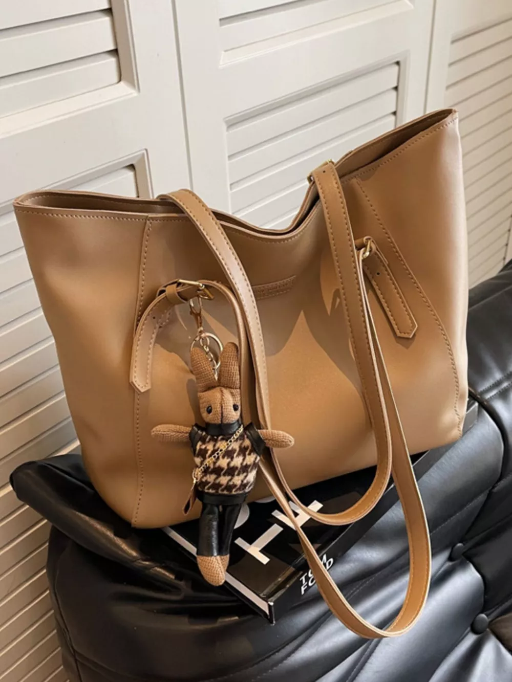 PU Leather Tote Bag, image 3