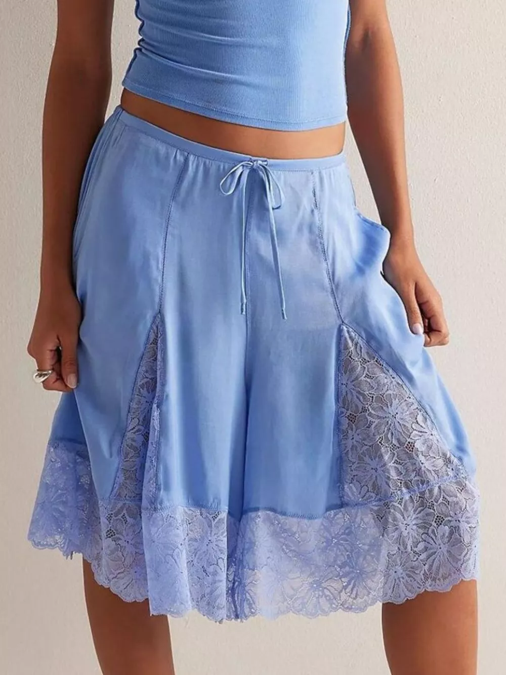Lace Detail Shorts, image 23