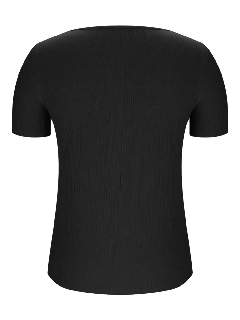 Solid V-Neck Short Sleeve T-Shirt, image 8