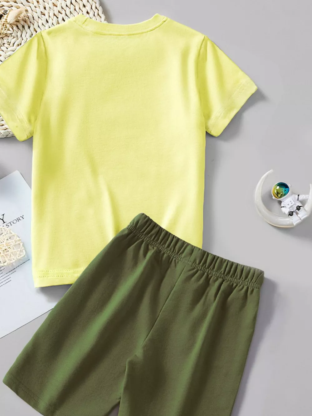 Children's Graphic Tee & Shorts Set, image 4