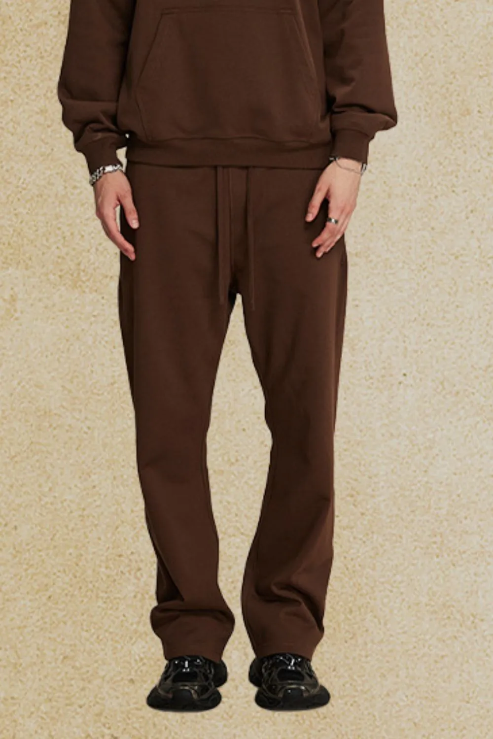 Men's Drawstring Loose Fit Pants, image 14