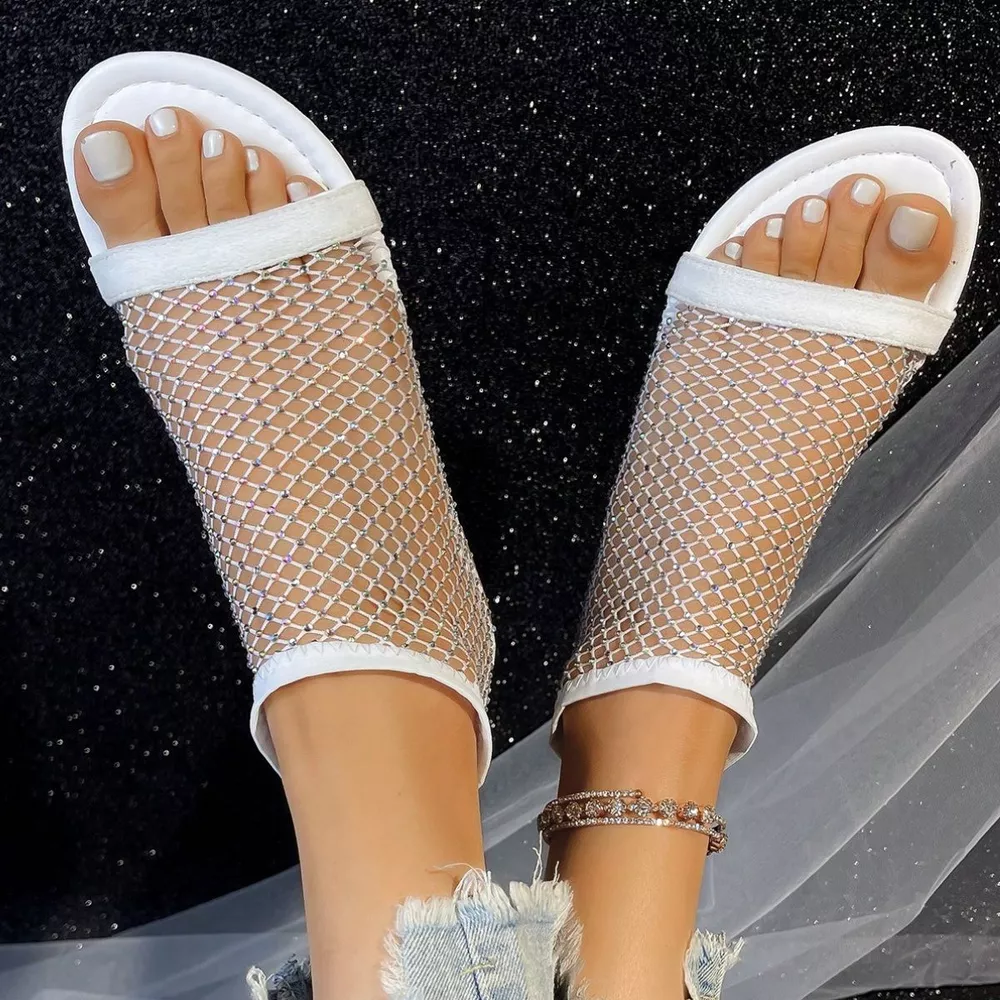 Open Toe Flats Sandals, image 7