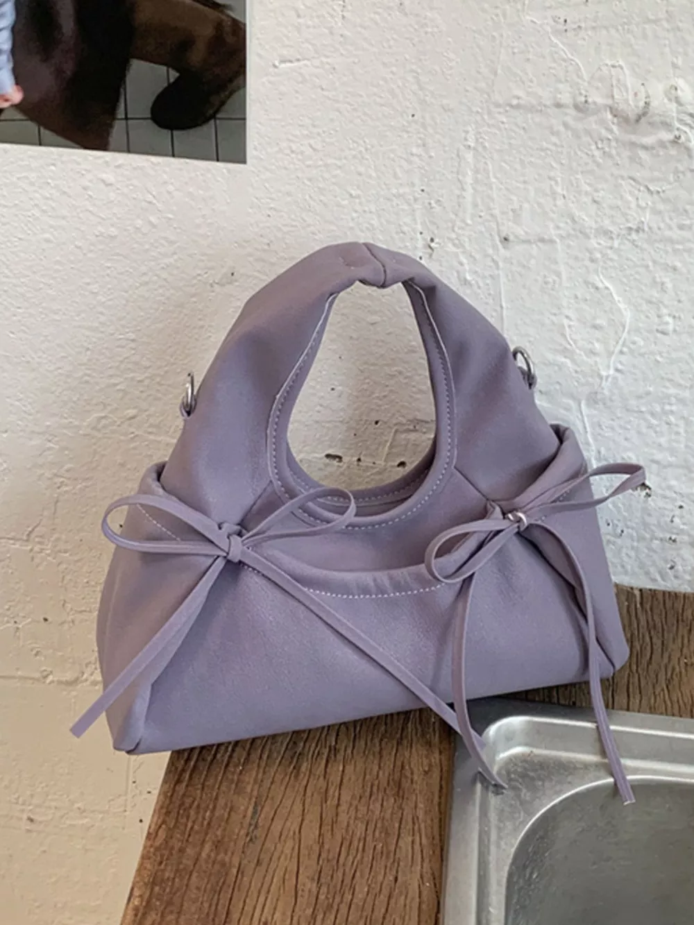 Bow Detail Crossbody Bag, image 3