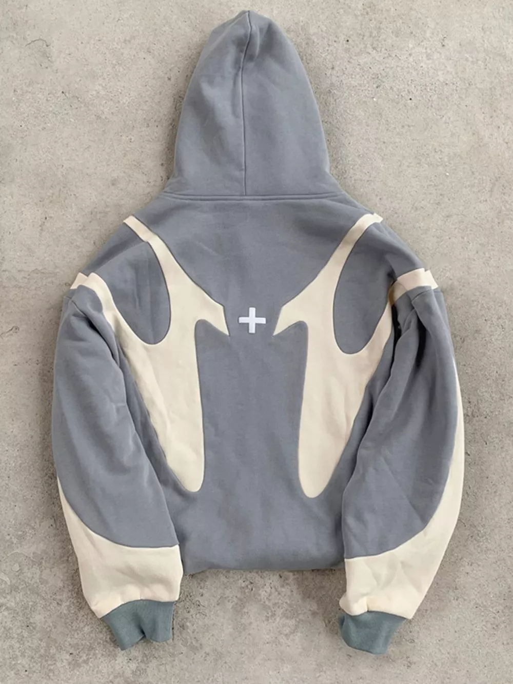 Men's Streetwear Oversized Color-Block Hoodie, image 3