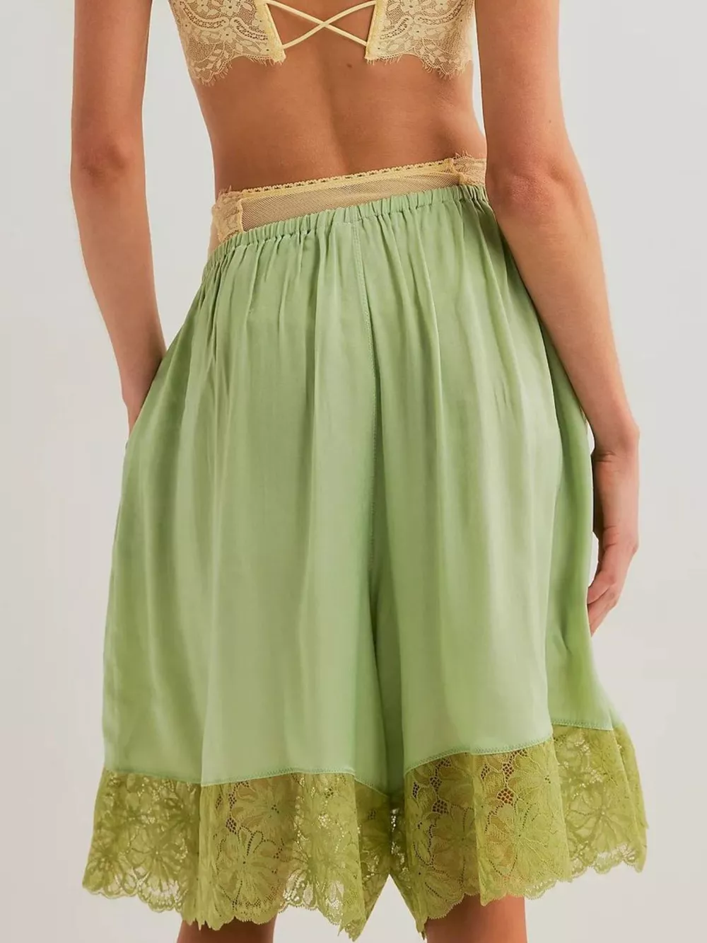 Lace Trimmed Shorts, image 7