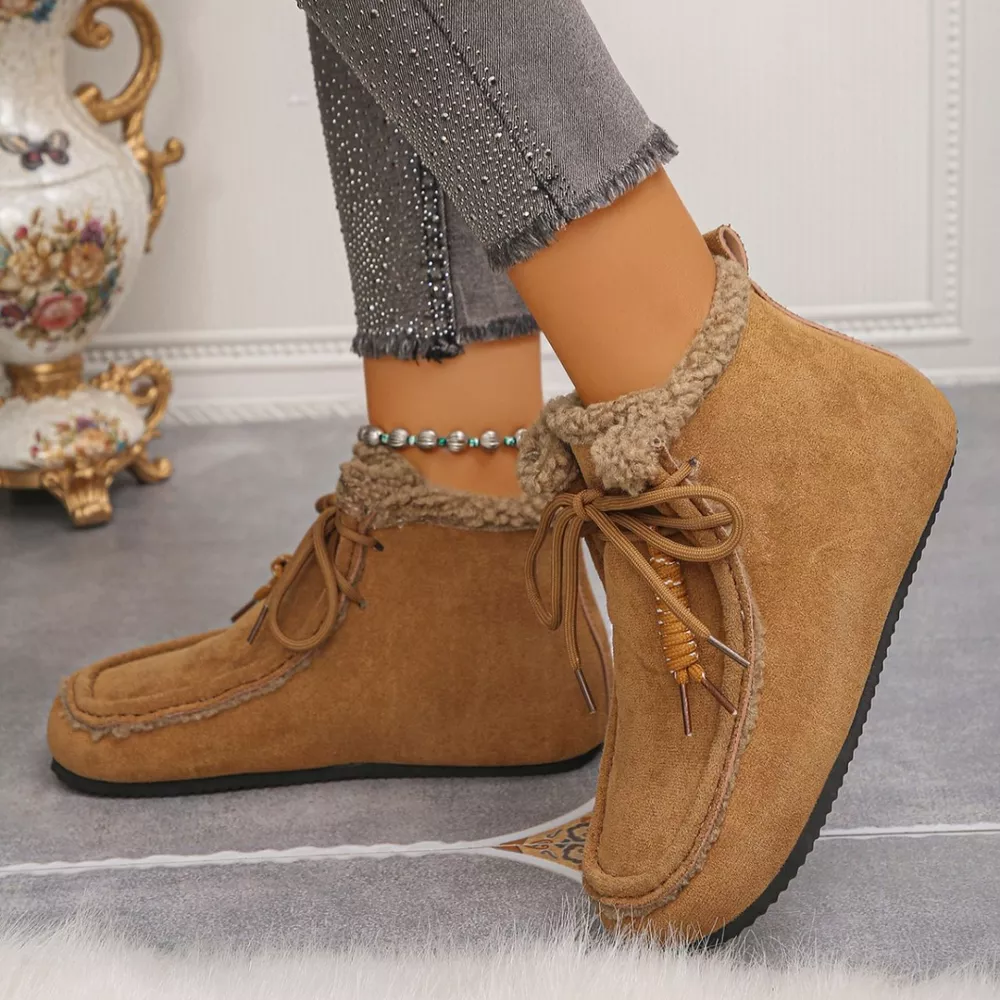 Plush Lining Ankle Boots, image 6
