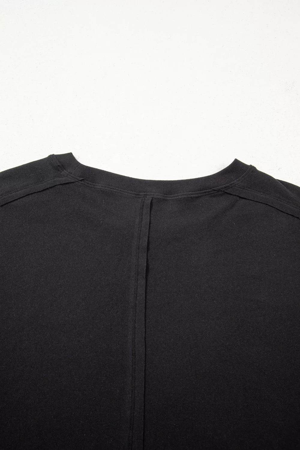 Round Neck Lace Sleeve Relaxed Fit Top, image 10