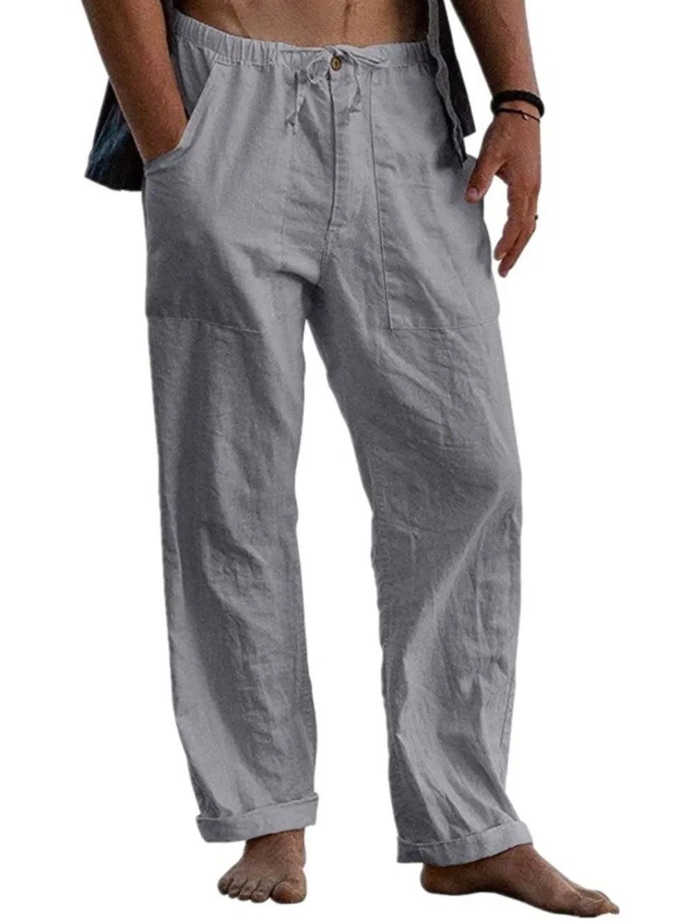 Men's Full Size Loose Fit Pants Plus Size, image 11