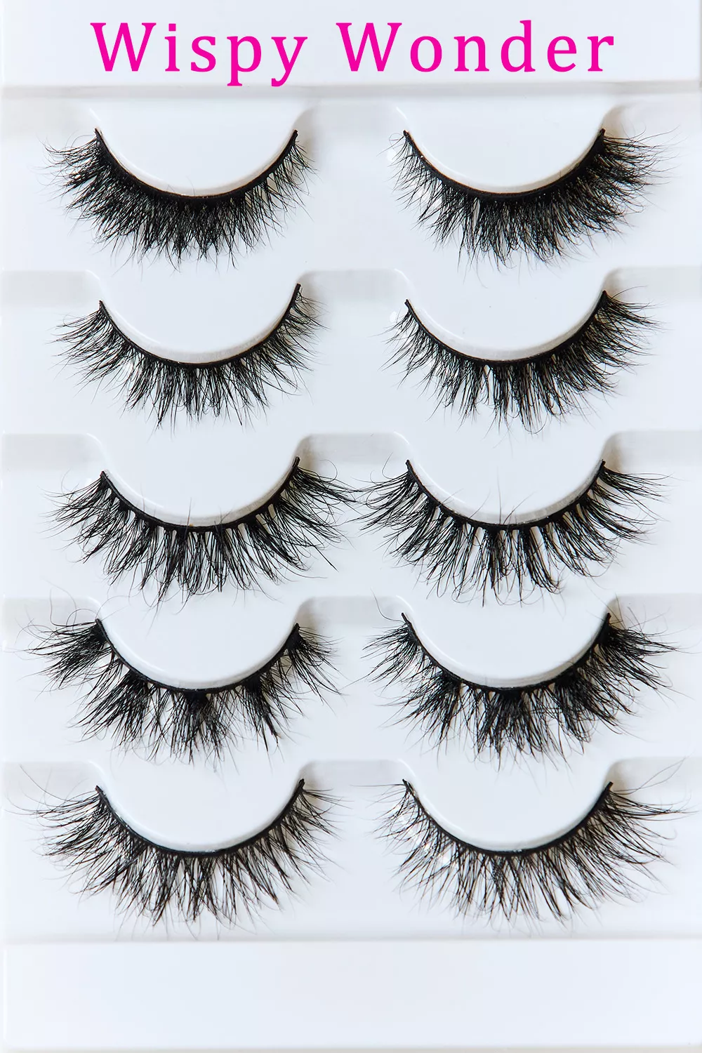 Mink Eyelashes Variety Pack 5 Pairs, image 2