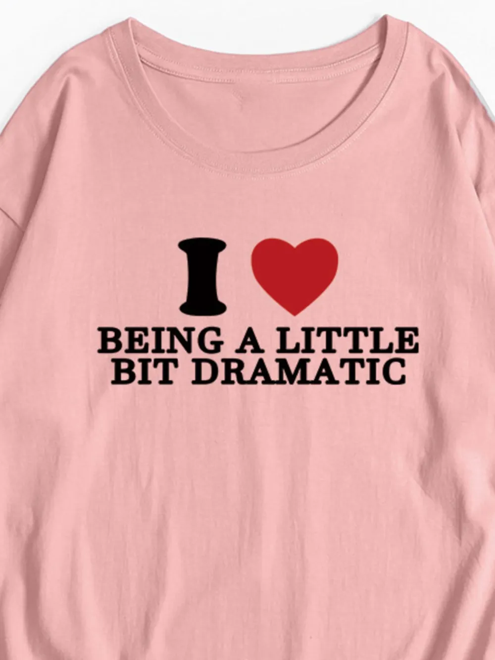 Plus Size Letter Graphic Round Neck Short Sleeve T-Shirt, image 6