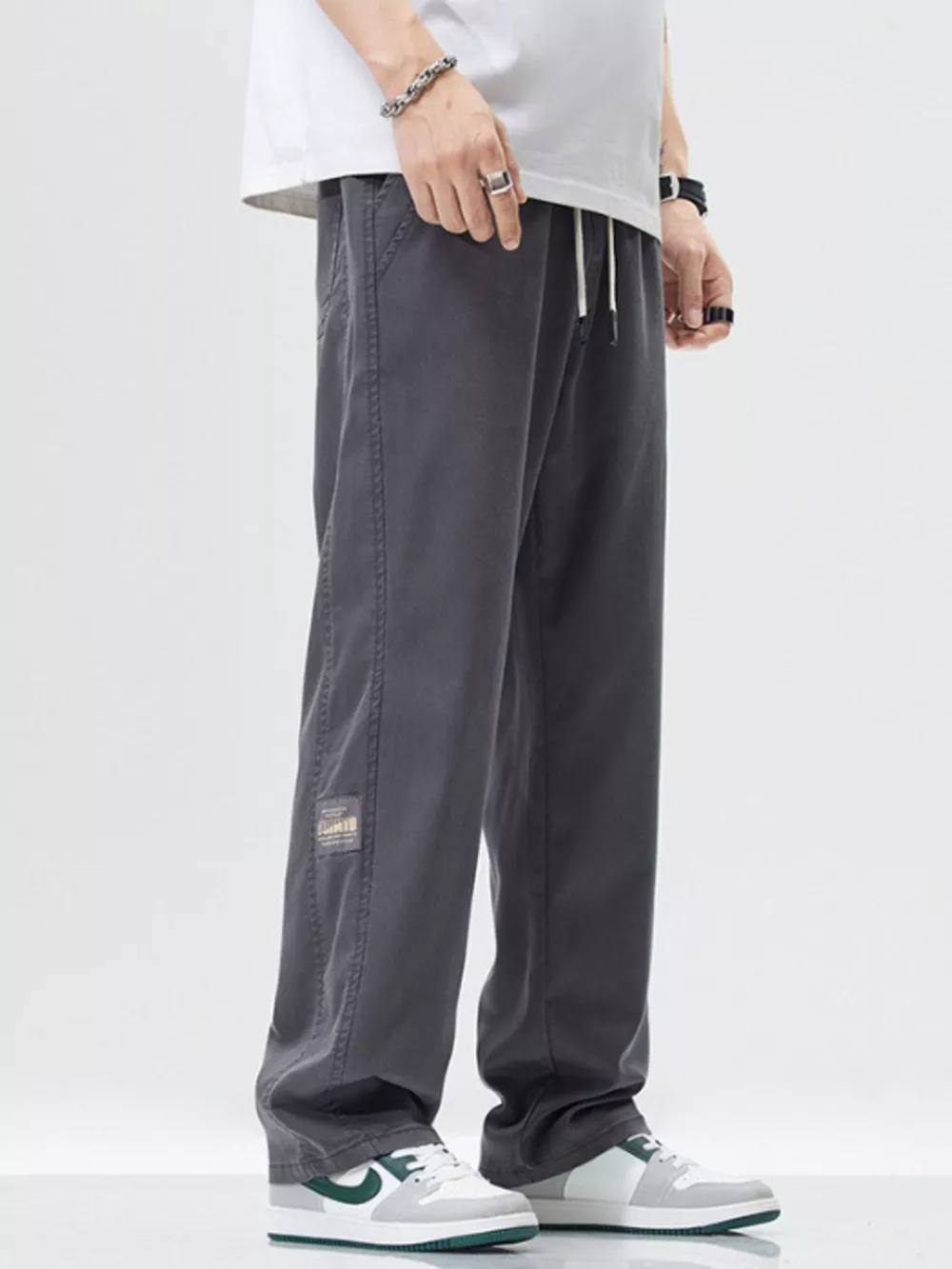 Men's Full Size Wide Leg Cargo Utility Pants Plus Size, image 8
