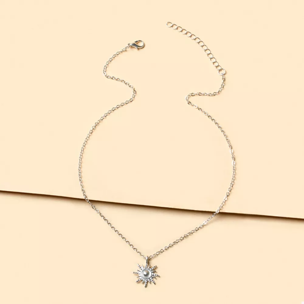 Sunburst Pendant Necklace, image 5