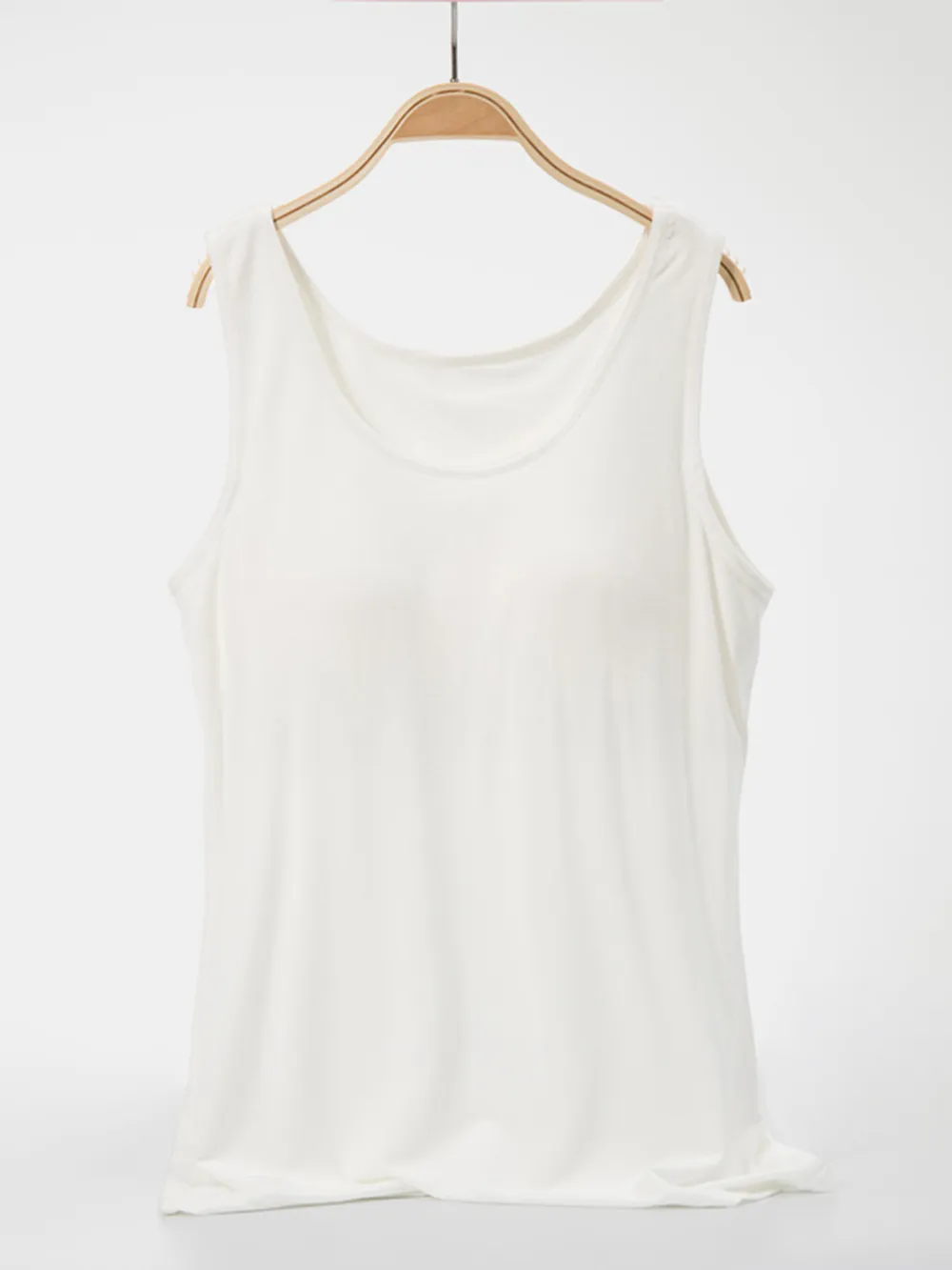 Scoop Neck Wide Strap Tank, image 13