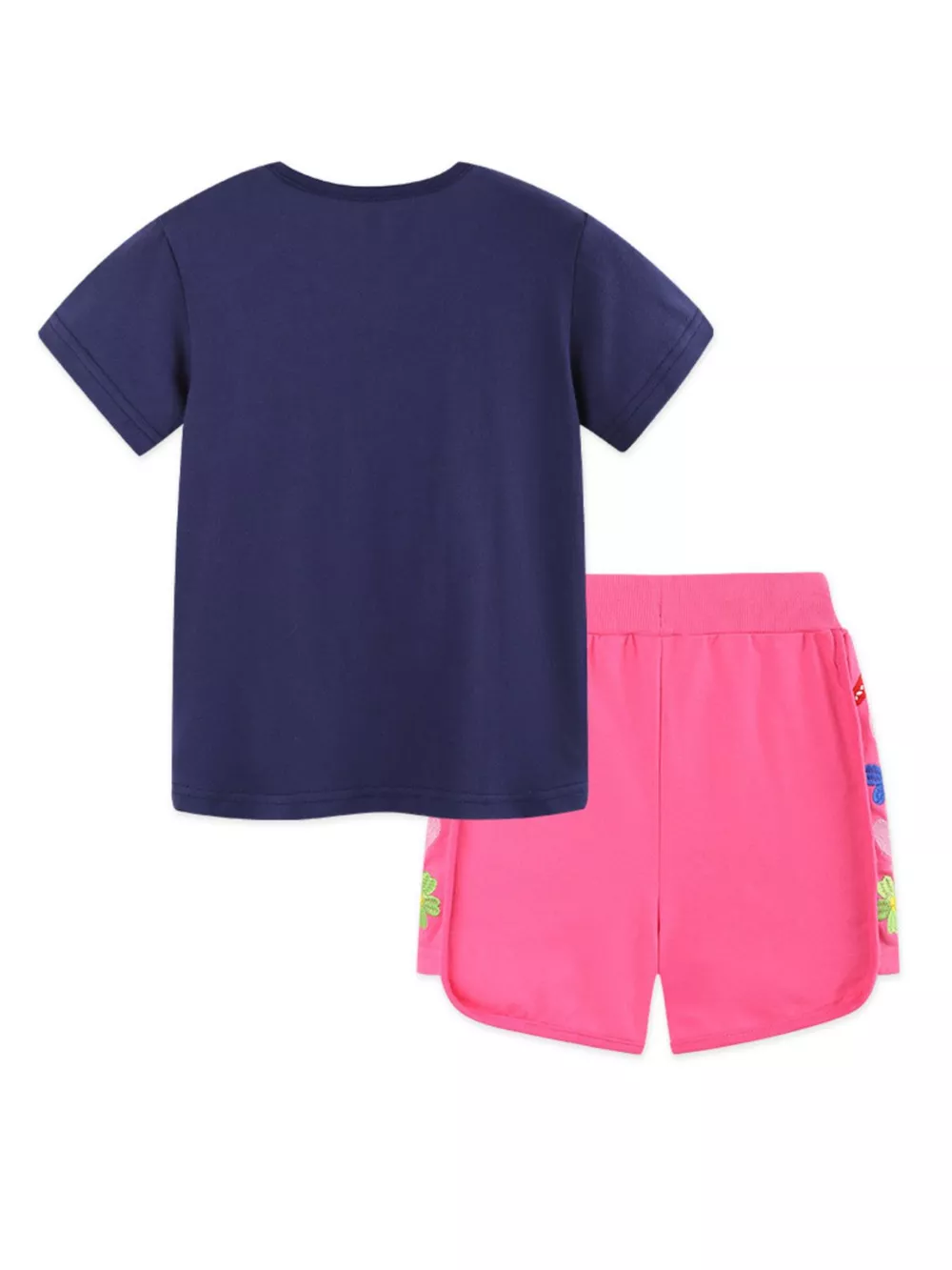 Children's Apple Embroidered T-Shirt & Shorts Set, image 6