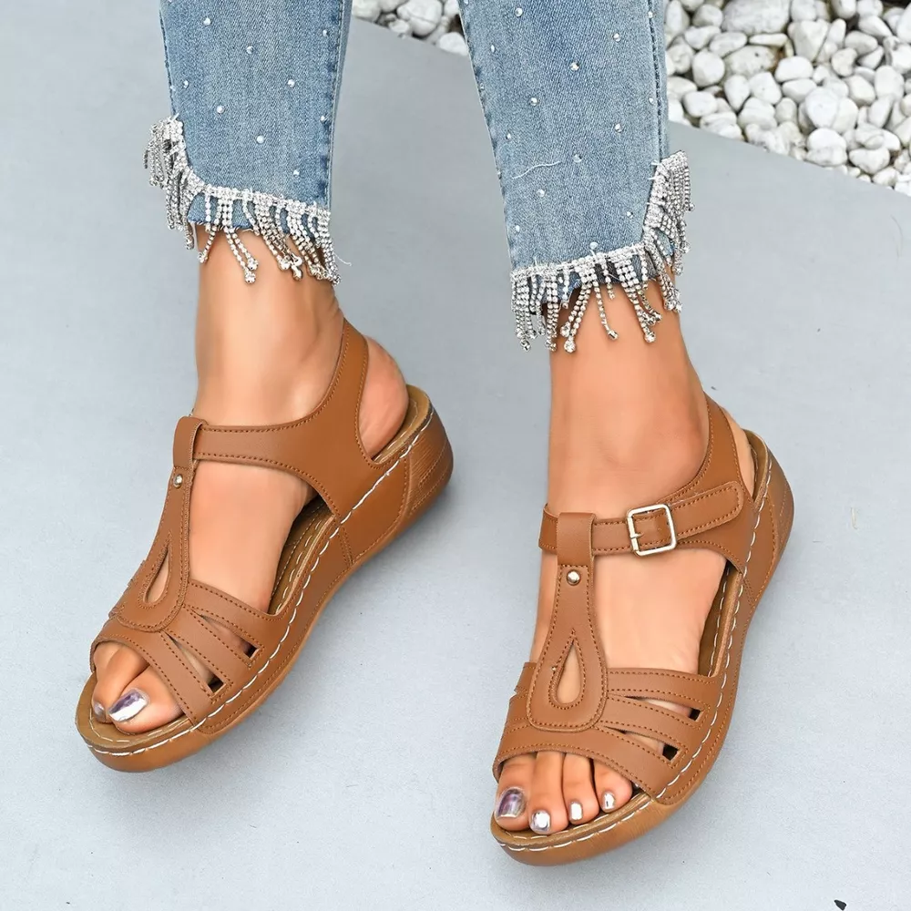 Open Toe Wedge Sandals, image 18