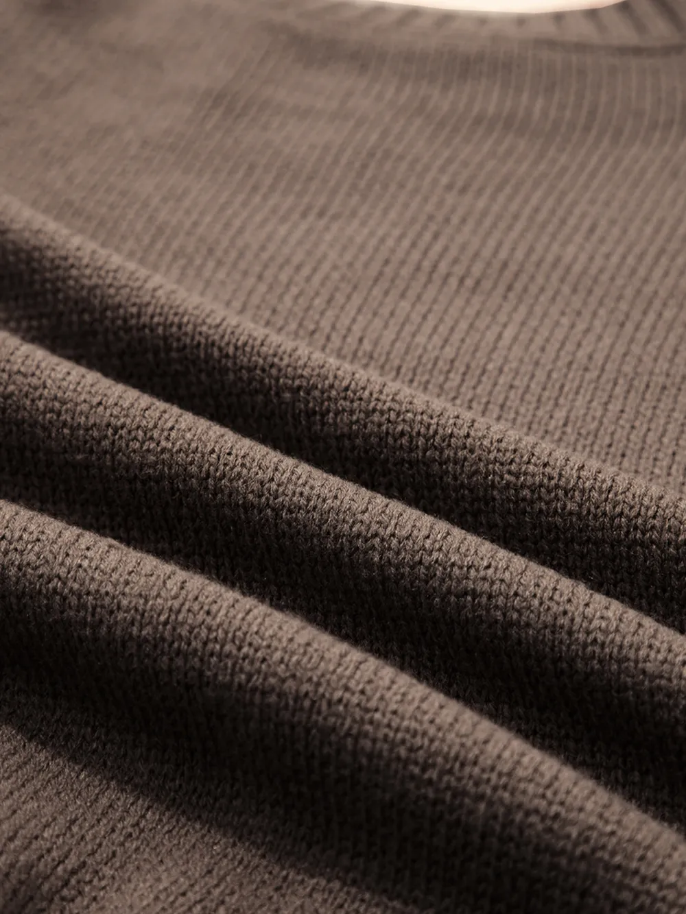 Geometric Round Neck Long Sleeve Sweater, image 13