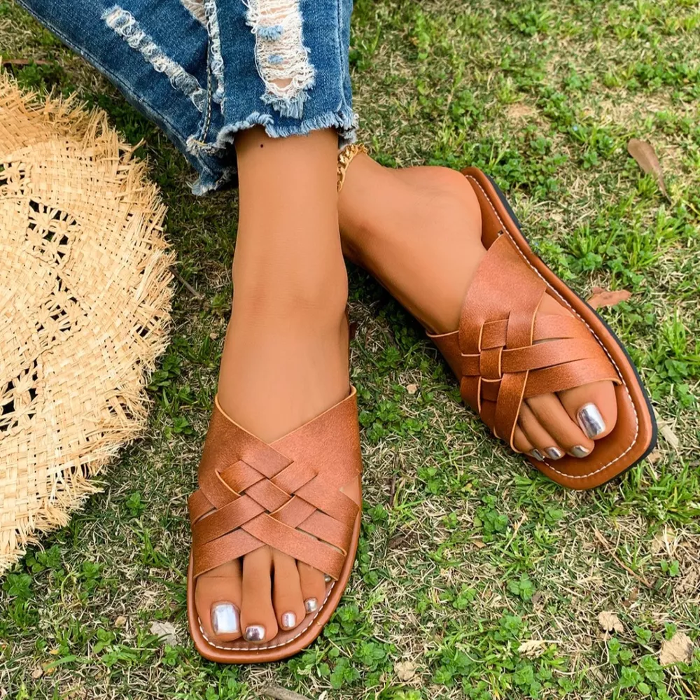 Woven Open Toe Sandals, image 16