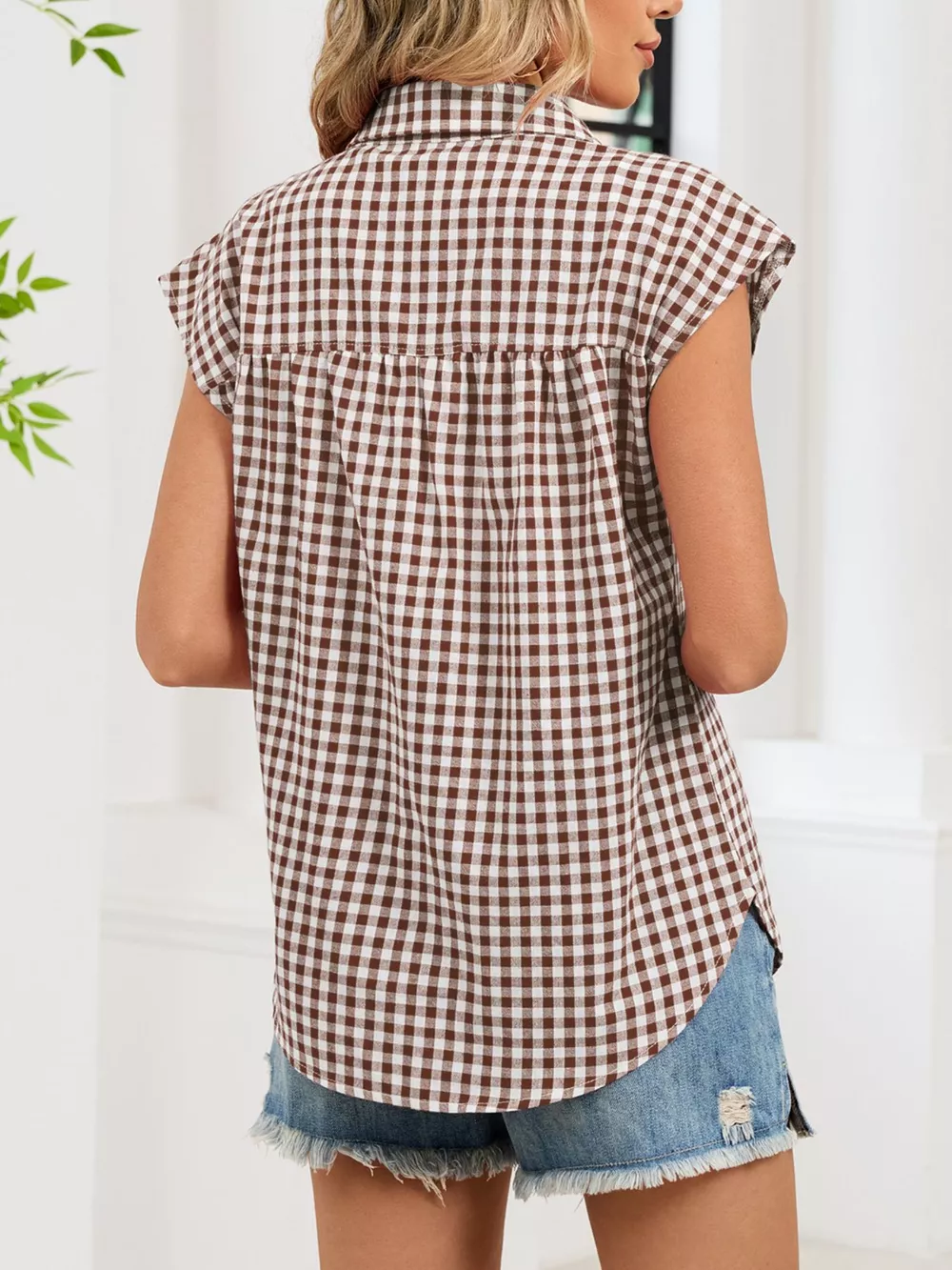 Gingham Button-Down Shirt, image 23