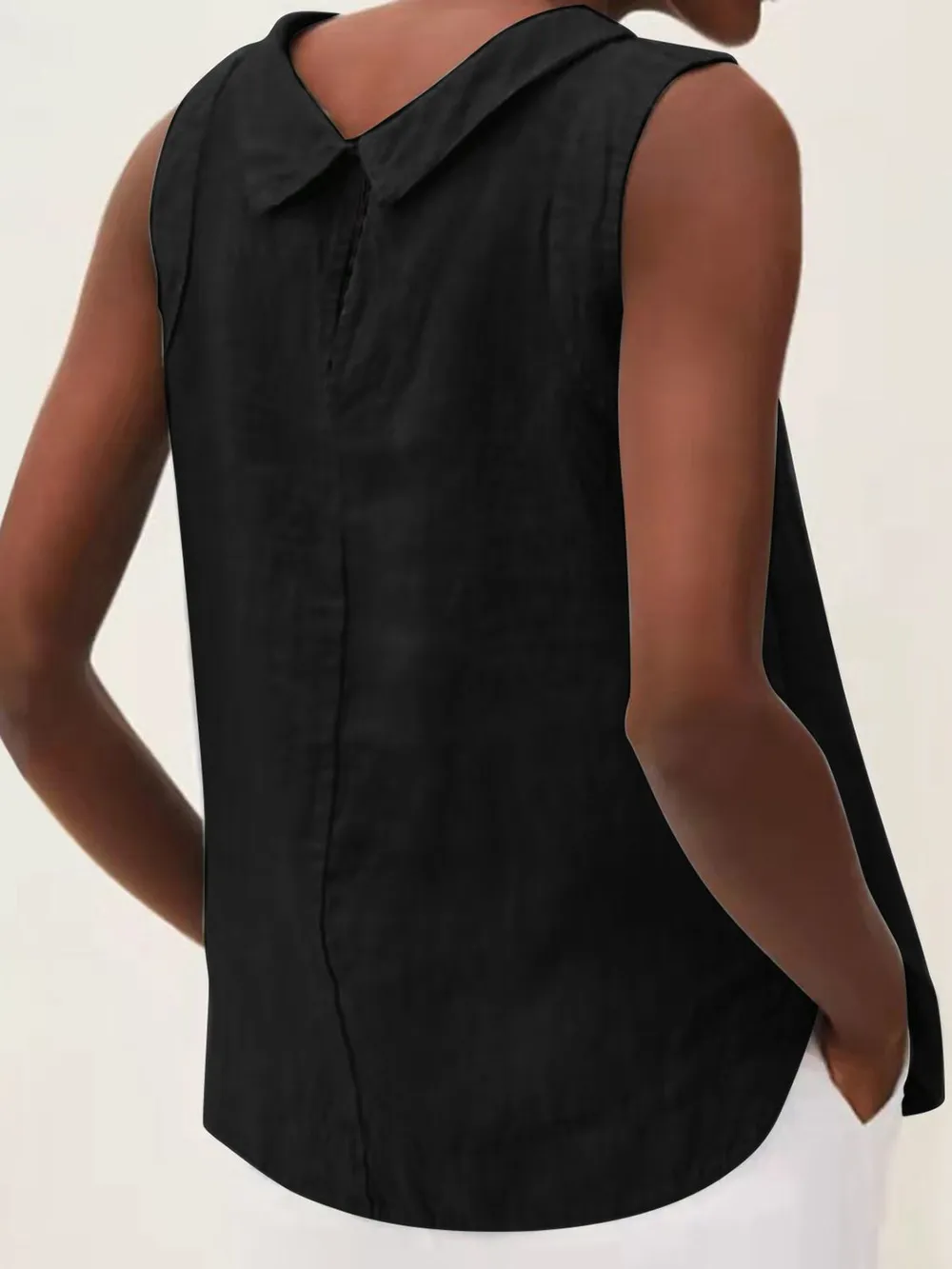 Full Size Round Neck Sleeveless Top, image 12