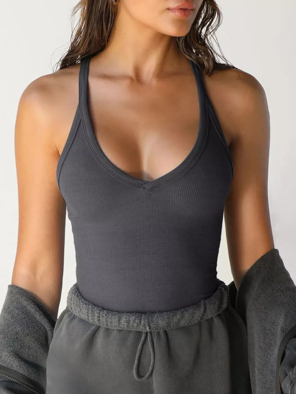 Ribbed Racerback Cami, image 13
