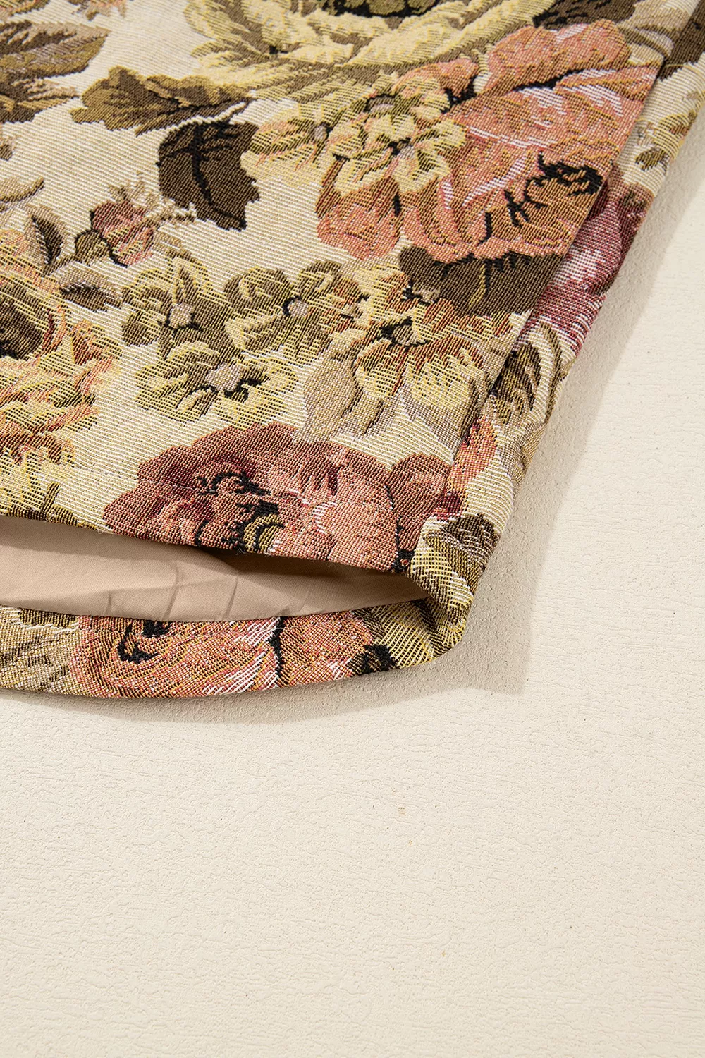 Floral Button Up Long Sleeve Shacket, image 11