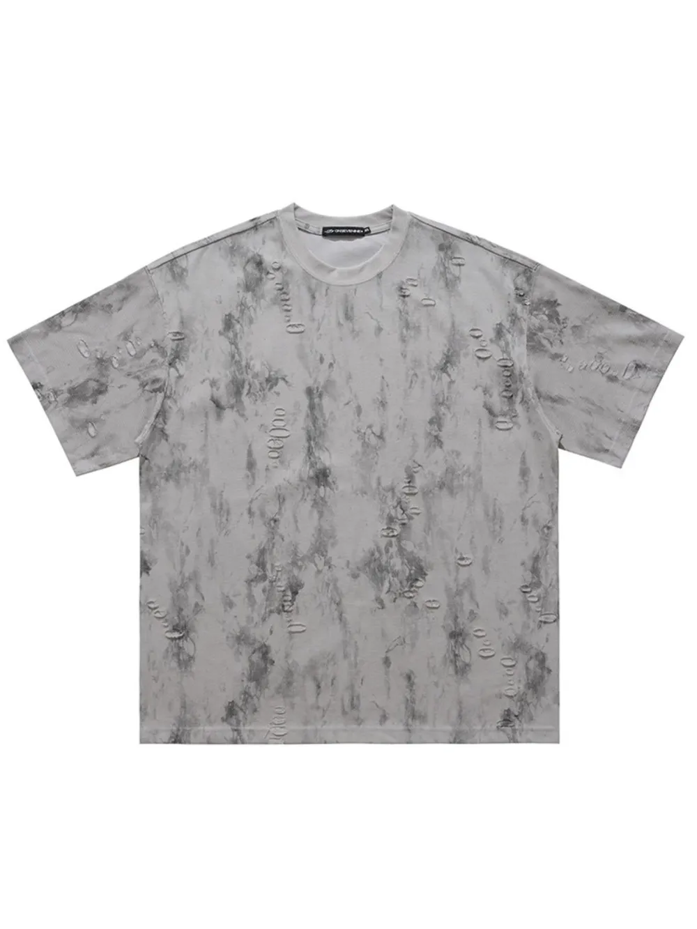 Men's Oversized Tie-Dye Short Sleeve T-Shirt, image 4