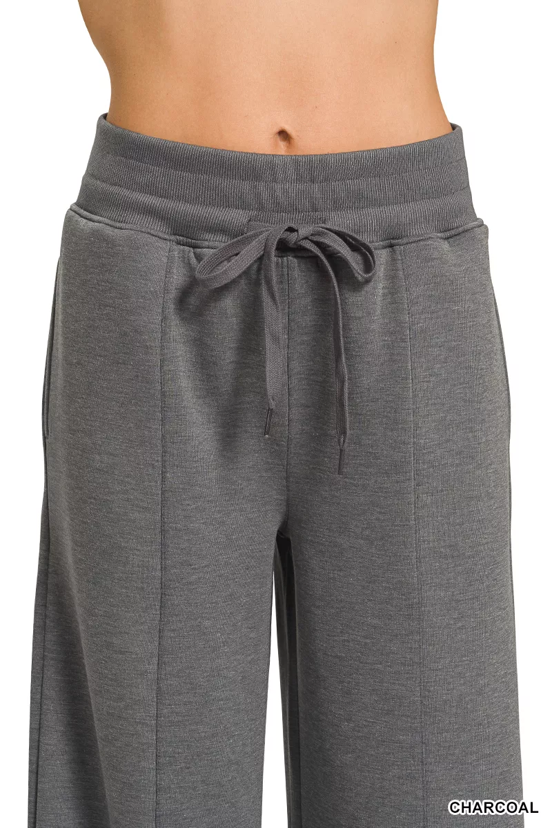 Scuba Collared Short Sleeve Pullover & Center Seam Pants Set, image 7