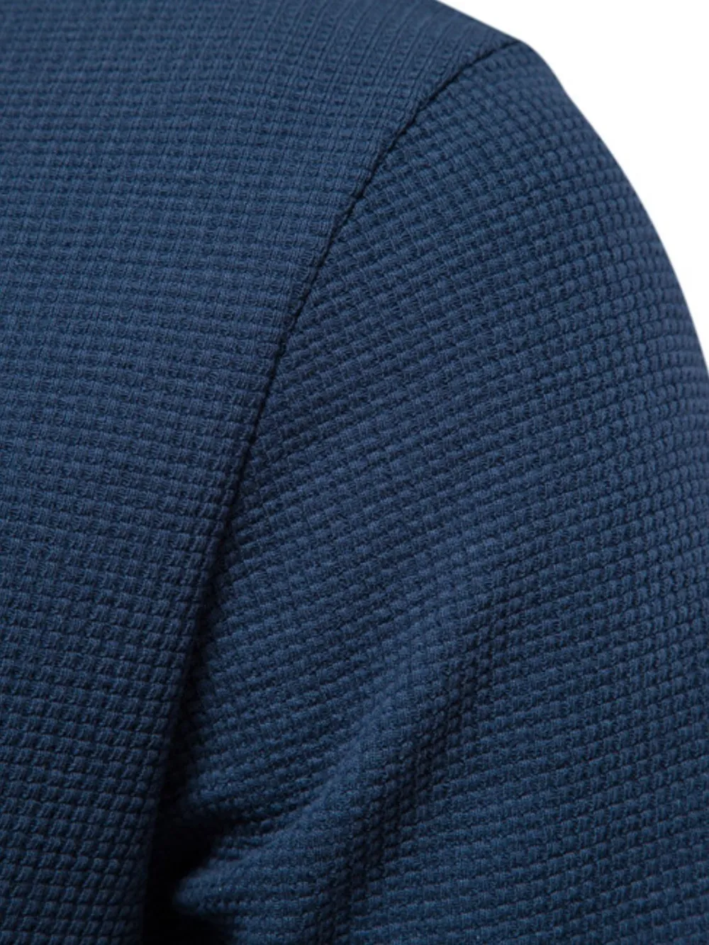 Men's Waffle-Knit Short Sleeve T-Shirt, image 6