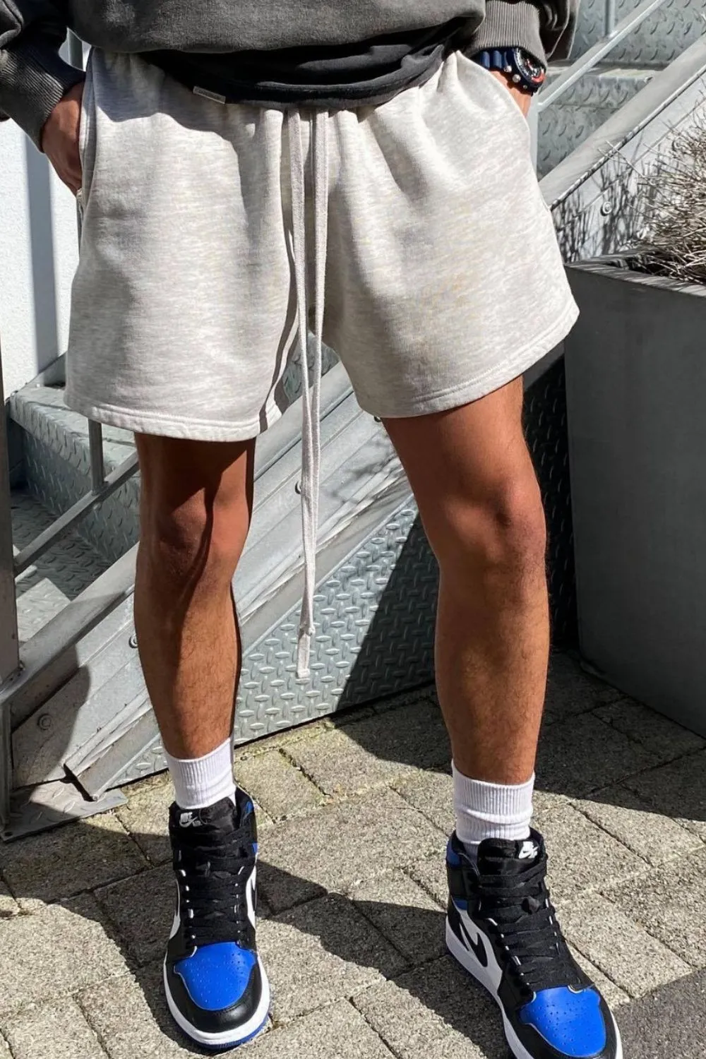 Men's Plus Size Drawstring Shorts, image 3