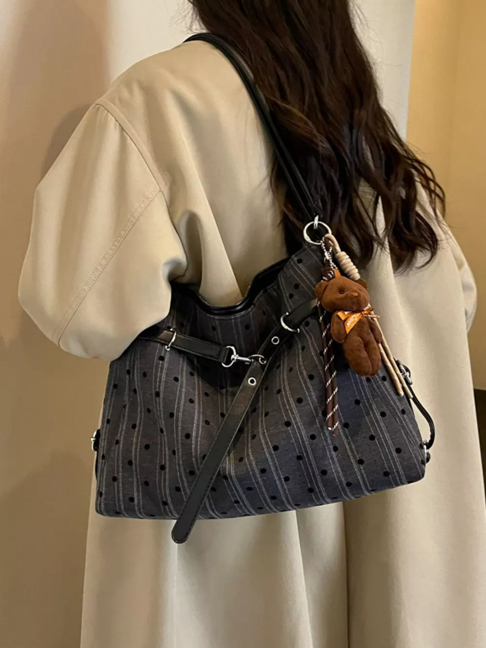 Polka Dot Shoulder Bag, image 15